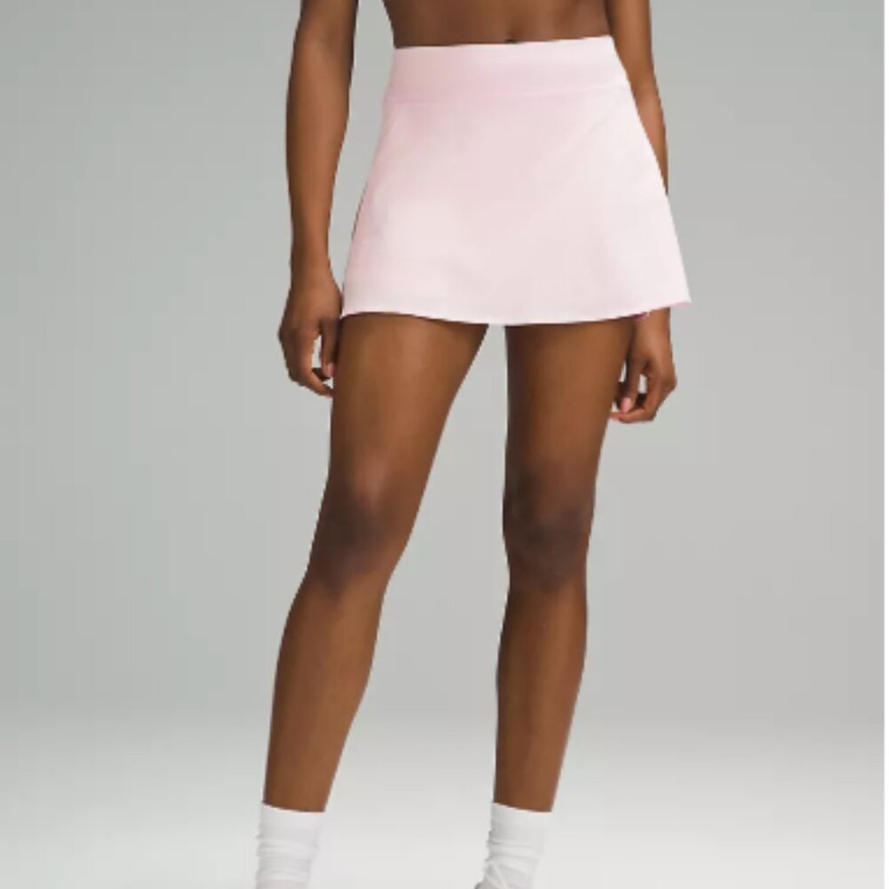 Lululemon Lightweight High-Rise Tennis Skirt, Color:Strawberry Milkshake